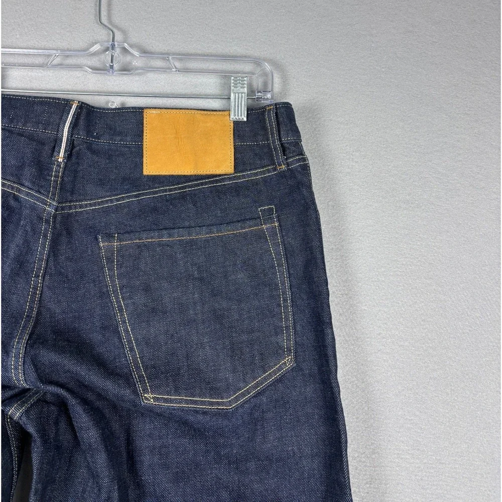 Banana Republic Slim Selvedge Jeans Dark Rinse Premium Denim 36x34) 38x36 Actual